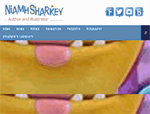 Tablet Screenshot of niamhsharkey.com